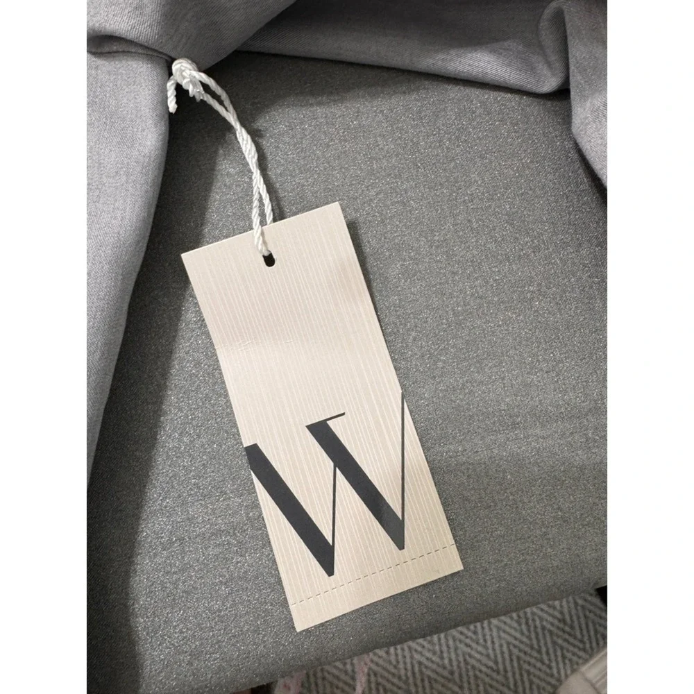 Worthington‎ Blazer Women's 14 Gray Double Breasted Blaze Long Office NWT